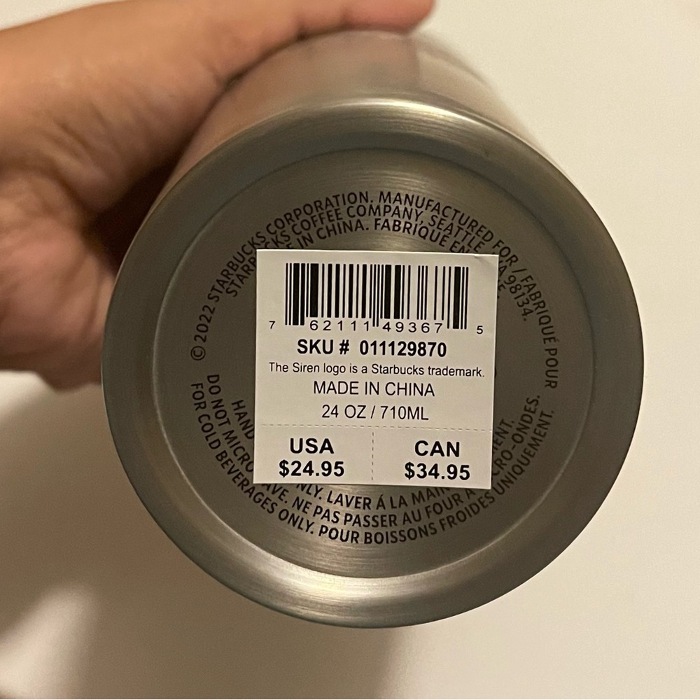 Starbucks Stainless Steel Cold Cup - Picture 5 of 6